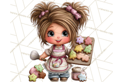 Christmas Cookies Clipart PNG, Holiday Baking Illustration Product Image 4