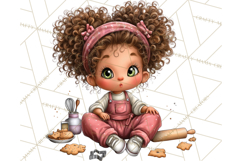 Christmas Cookies Clipart PNG, Holiday Baking Illustration Product Image 4