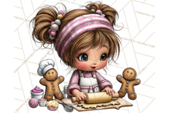 Christmas Cookies Clipart PNG, Holiday Baking Illustration Product Image 2
