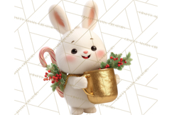 Christmas Characters in Mugs PNG Clipart Product Image 4