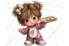 Christmas Cookies Clipart PNG, Holiday Baking Illustration Product Image 3