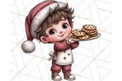 Christmas Cookies Clipart PNG, Holiday Baking Illustration Product Image 4