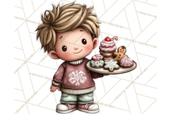 Christmas Cookies Clipart PNG, Holiday Baking Illustration Product Image 2