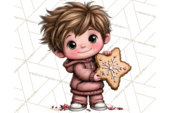 Christmas Cookies Clipart PNG, Holiday Baking Illustration Product Image 4
