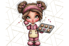 Christmas Cookies Clipart PNG, Holiday Baking Illustration Product Image 5