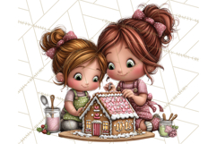 Christmas Cookies Clipart PNG, Holiday Baking Illustration Product Image 3