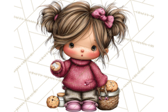 Christmas Cookies Clipart PNG, Holiday Baking Illustration Product Image 2