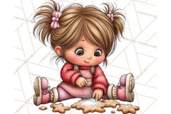 Christmas Cookies Clipart PNG, Holiday Baking Illustration Product Image 4