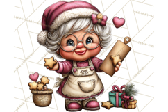 Christmas Cookies Clipart PNG, Holiday Baking Illustration Product Image 5