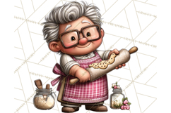 Christmas Cookies Clipart PNG, Holiday Baking Illustration Product Image 3