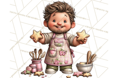 Christmas Cookies Clipart PNG, Holiday Baking Illustration Product Image 3