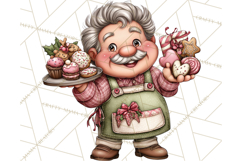 Christmas Cookies Clipart PNG, Holiday Baking Illustration Product Image 4