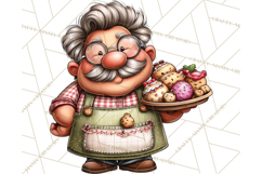 Christmas Cookies Clipart PNG, Holiday Baking Illustration Product Image 2
