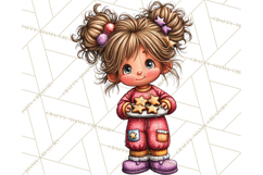 Christmas Cookies Clipart PNG, Holiday Baking Illustration Product Image 5