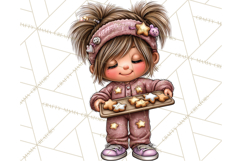 Christmas Cookies Clipart PNG, Holiday Baking Illustration Product Image 3