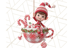 Christmas Characters in Mugs PNG Clipart Product Image 4