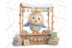 Cute Christmas Market Stall Clipart for Crafts PNG Product Image 4