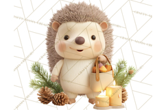 Cute Christmas Market Stall Clipart for Crafts PNG Product Image 3