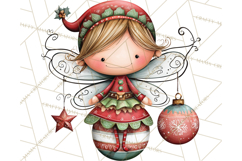 Christmas Characters on Ornaments PNG Clipart Product Image 2