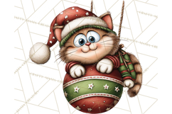 Christmas Characters on Ornaments PNG Clipart Product Image 2