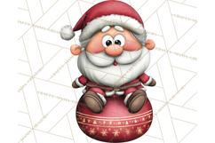Christmas Characters on Ornaments PNG Clipart Product Image 3