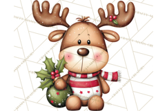 Christmas Characters on Ornaments PNG Clipart Product Image 5