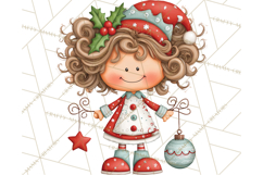Christmas Characters on Ornaments PNG Clipart Product Image 5