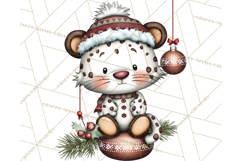 Christmas Characters on Ornaments PNG Clipart Product Image 2