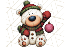 Christmas Characters on Ornaments PNG Clipart Product Image 2