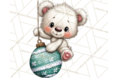 Christmas Characters on Ornaments PNG Clipart Product Image 2