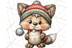 Christmas Characters on Ornaments PNG Clipart Product Image 3
