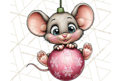 Christmas Characters on Ornaments PNG Clipart Product Image 2