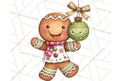 Christmas Characters on Ornaments PNG Clipart Product Image 3