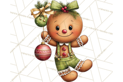 Christmas Characters on Ornaments PNG Clipart Product Image 4