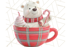 Christmas Characters in Mugs PNG Clipart Product Image 5