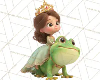 Amethyst Princess Fairy Tale Storybook PNG Clipart Product Image 3
