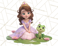 Amethyst Princess Fairy Tale Storybook PNG Clipart Product Image 5