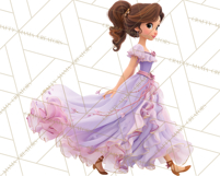 Amethyst Princess Fairy Tale Storybook PNG Clipart Product Image 2