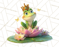 Amethyst Princess Fairy Tale Storybook PNG Clipart Product Image 3