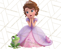 Amethyst Princess Fairy Tale Storybook PNG Clipart Product Image 4