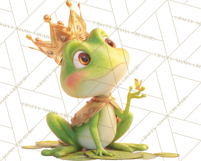 Amethyst Princess Fairy Tale Storybook PNG Clipart Product Image 5