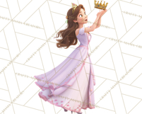 Amethyst Princess Fairy Tale Storybook PNG Clipart Product Image 5