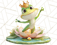 Amethyst Princess Fairy Tale Storybook PNG Clipart Product Image 4