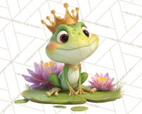 Amethyst Princess Fairy Tale Storybook PNG Clipart Product Image 3