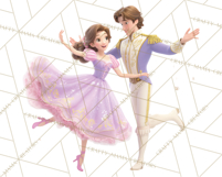 Amethyst Princess Fairy Tale Storybook PNG Clipart Product Image 5