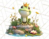 Amethyst Princess Fairy Tale Storybook PNG Clipart Product Image 2