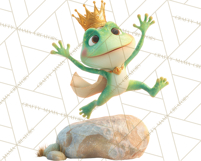 Amethyst Princess Fairy Tale Storybook PNG Clipart Product Image 2