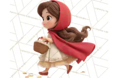 Crimson Cloak Fairy Tale Storybook PNG Clipart Product Image 2