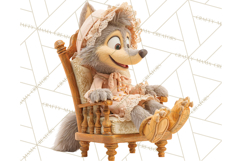 Crimson Cloak Fairy Tale Storybook PNG Clipart Product Image 3