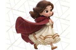 Crimson Cloak Fairy Tale Storybook PNG Clipart Product Image 3